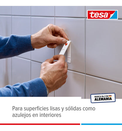 Pack 4 Blíster Clavo Adhesivo Para Azulejos Y Metal 3kg Tesa