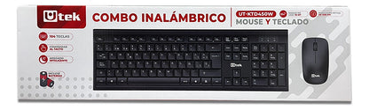 Kit Teclado Mouse Inalámbrico Español Ut-ktd450w