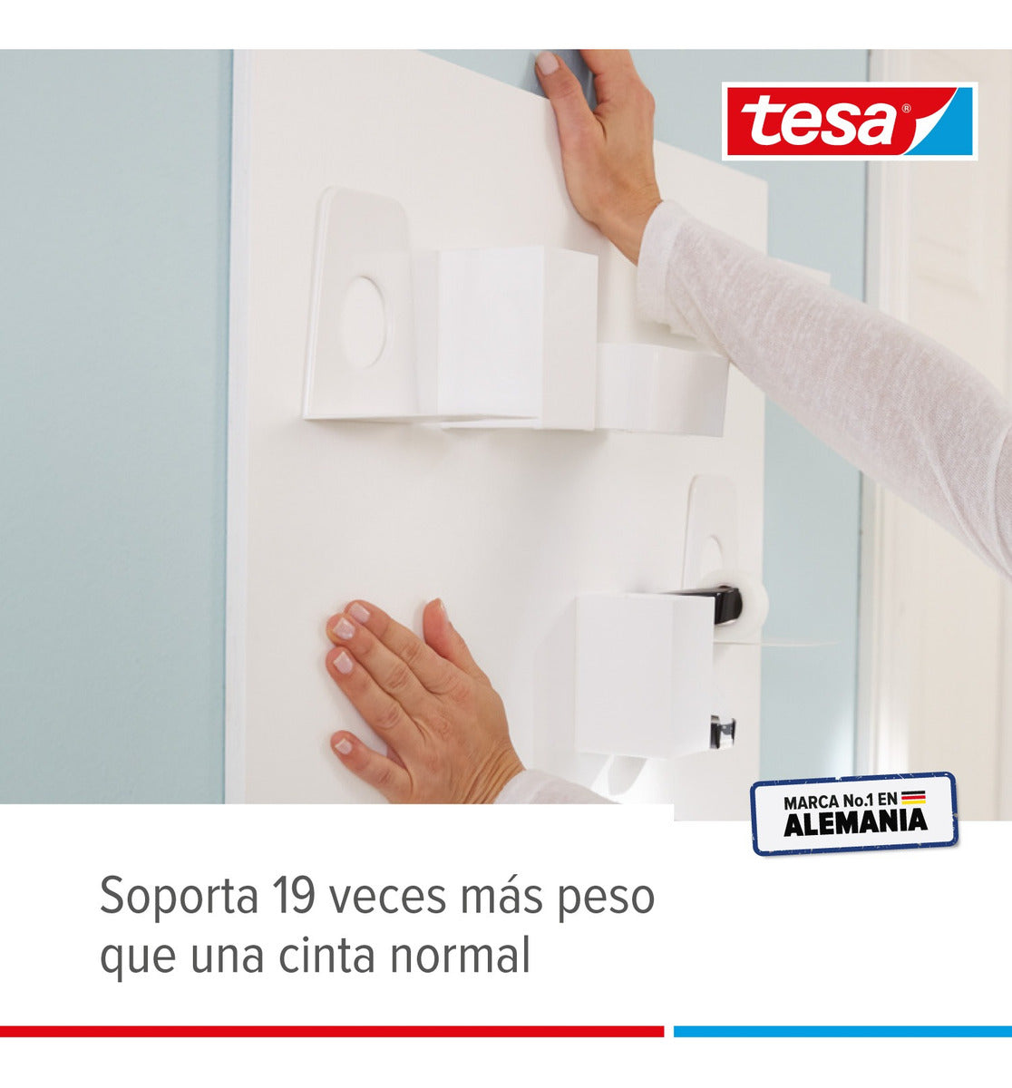Cinta Doble Contacto Montaje 1,5mt X 19mm Ultra Fuerte Tesa