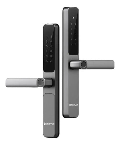 Cerradura Digital Dl06-r100 Contraseña Tarjeta App Ezviz Gris Grafito