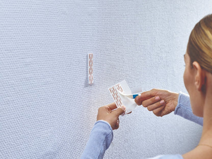 Pack 2 Blíster Adhesivo Tesa Papel Mural Pared Yeso 2kg