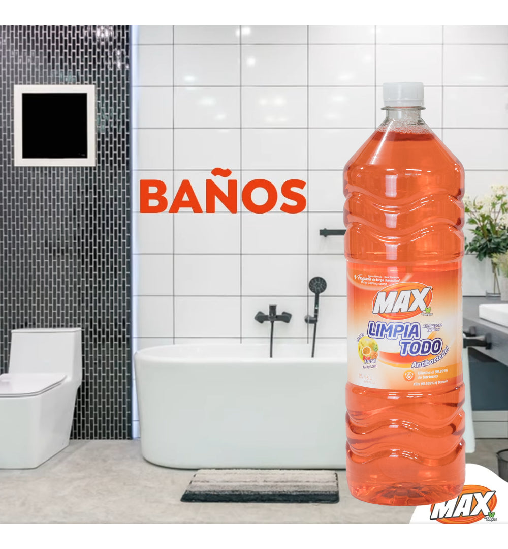 Limpia Todo Líquido Piso Antibacterial 1.5 Ltrs Aroma Frutal