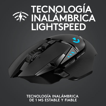 Mouse Gamer Inalámbrico G502 25k Dpi Rgb Lightspeed Logitech