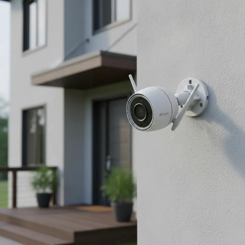 Cámara Seguridad H3c Exterior 3k Detección Inteligente Ezviz Blanco