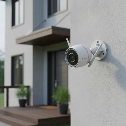 Cámara Seguridad H3c Exterior 3k Detección Inteligente Ezviz Blanco