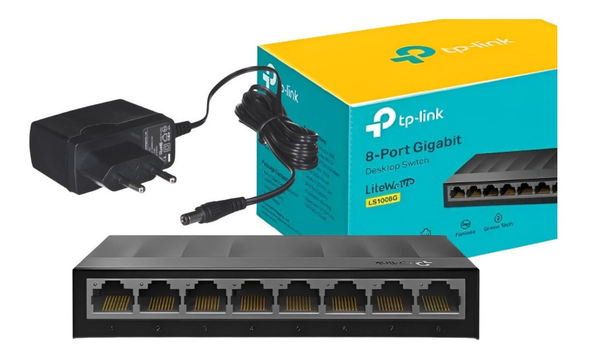 Switch 8 Puertos Gigabit Tp-link Litewave Ls1008g