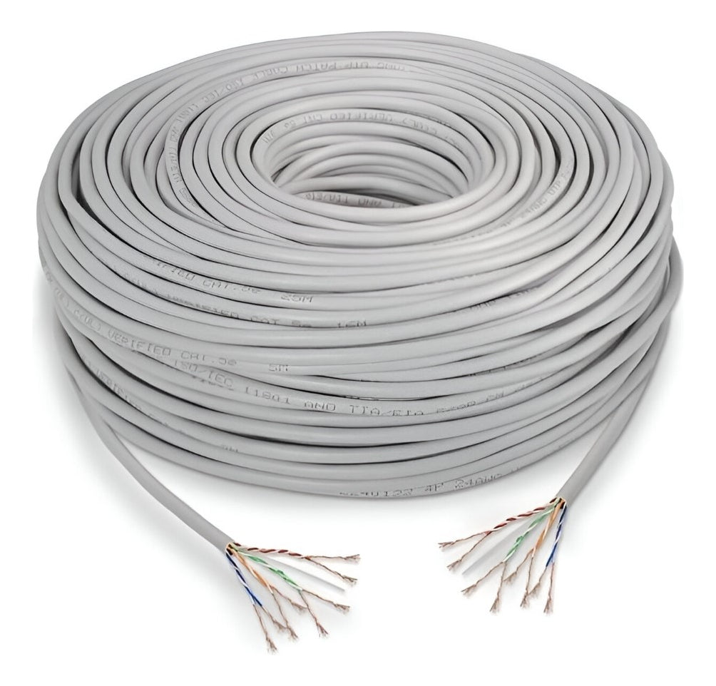Cable Red Cat6 Utp Caja 100 Metros 23 Awg Ulink