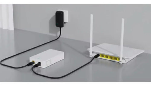 Mini Ups Respaldo Energía 12v 24w Modem Cámaras Ulink Blanco