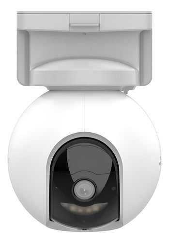 Cámara Pt Exterior Eb8 4g 2k Con Batería Tipo C Ezviz Blanco