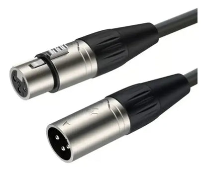 Cable Audio Xlr Macho Hembra 6 Metros Ul-mic-x2003 Micrófono
