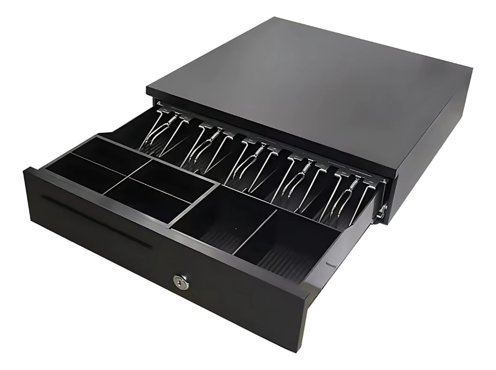 Caja Gaveta Seguridad Registradora Dinero Metálica 42x40x10