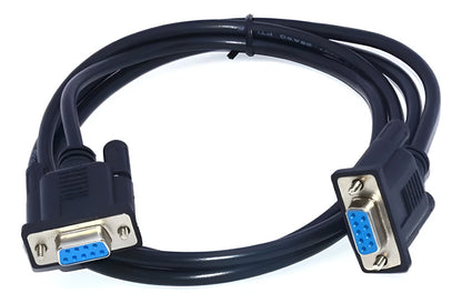 Cable Serial Rs232 Conector Db9 Hembra Hembra 1mt