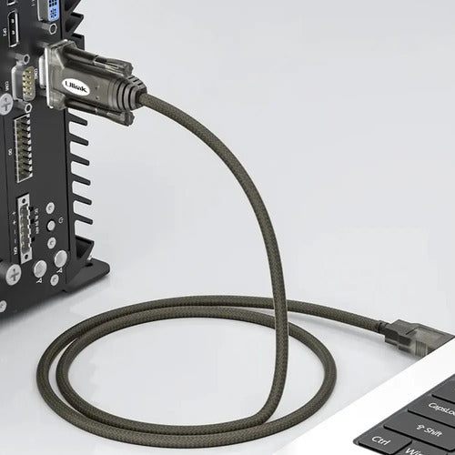 Adaptador Usb A Serial Db9 + Db25 Ulink Ul-y105a Negro