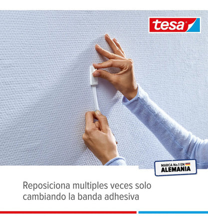 Clavo Adhesivo Removible De Superficies Delicadas 0,5kg Tesa