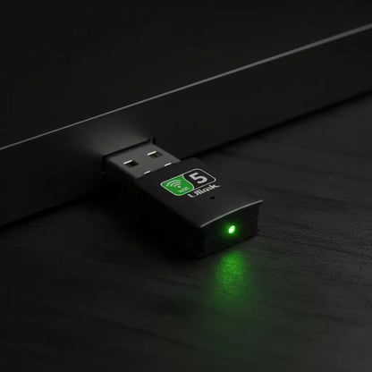 Usb Wifi 600mbps Dual Band 5g 2.4g Bluetooth 5 Ul-adw600bt
