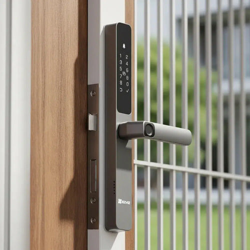 Cerradura Ezviz Dl06 Gris Grafito Bluetooth Wi-fi Gris Grafito
