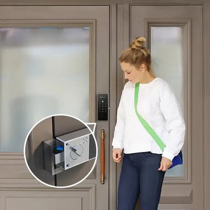 Cerradura Eléctrica Ezviz Dl03 Pro Gris Aluminio Wi-fi Gris