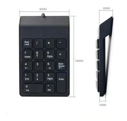 Teclado Numérico Usb Notebook