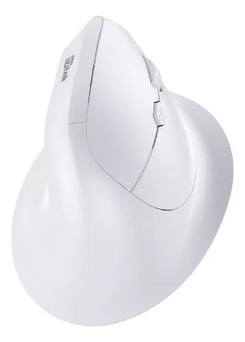 Mouse Ergonómico Inalámbrico Bluetooth Utek Para Oficina En Blanco