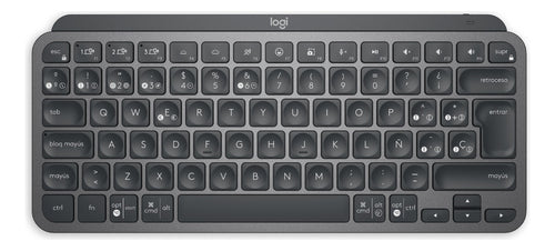 Teclado Compacto Bluetooth Logitech Mx Keys Mini Grafito