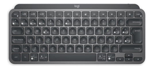 Teclado Compacto Bluetooth Logitech Mx Keys Mini Grafito