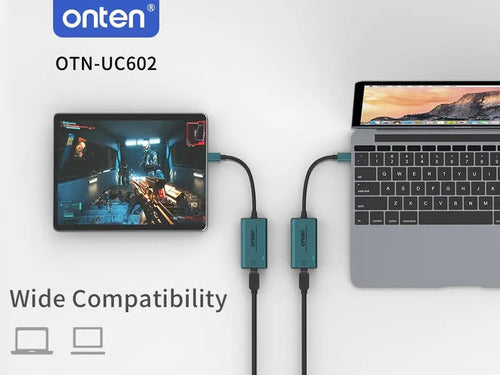 Adaptador Usb C A Rj45 Ethernet 2.5 Gbps Otn-uc602 Oten