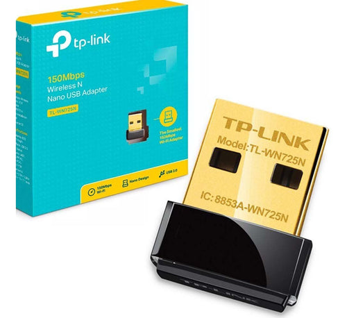 Adaptador Wifi Usb Nano Inalámbrico 150mbps Wn725n Tp Link