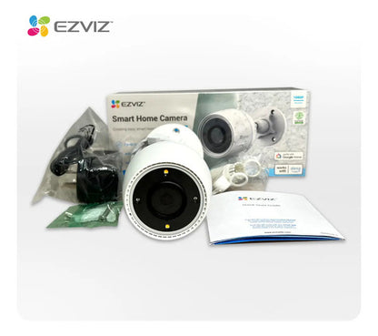 Cámara Seguridad Wifi H3c 2mp Ir30m Con Ia Ezviz Blanco