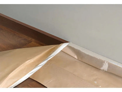Papel Cobertor Con Adhesivo Tesa Easy Cover 20m X 30cm Café