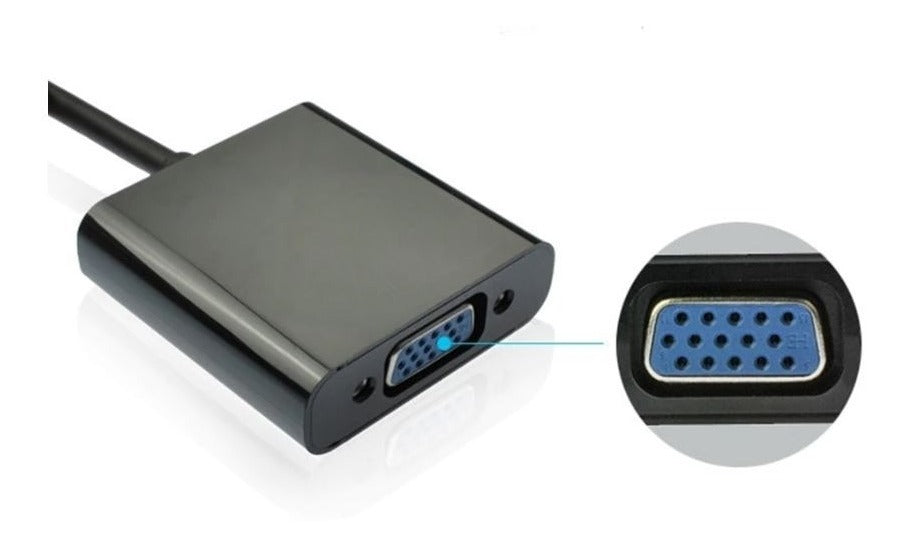 Cable Adaptador Display Port Macho A Vga Hembra Globalkerry.