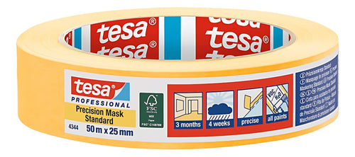 Cinta Precisión Masking Tape Standard 50mx30mm Tesa