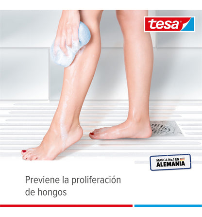 Cinta Antideslizante Baño Transparente 5mt X 25mm Tesa