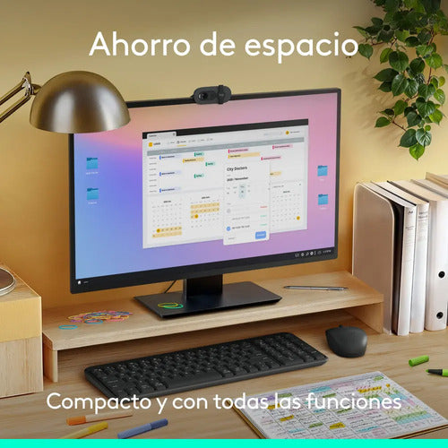 Teclado Inalámbrico Bluetooth Logitech K250 Negro Español España