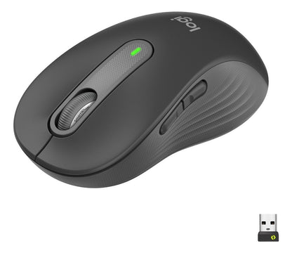 Mouse Inalámbrico Grande Logitech Signature M650 L Grafito