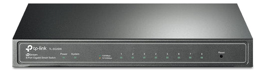 Switch 8 Puertos Gigabit Tp-link Tl-sg2008 Serie Smart