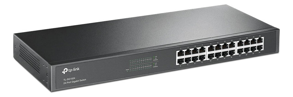 Switch Tp-link Tl-sg1024 Gigabit Rackmount
