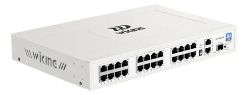 Switch 24 Puertos Poe 270w Hi-poe 60w Modo Extend 250m Cctv