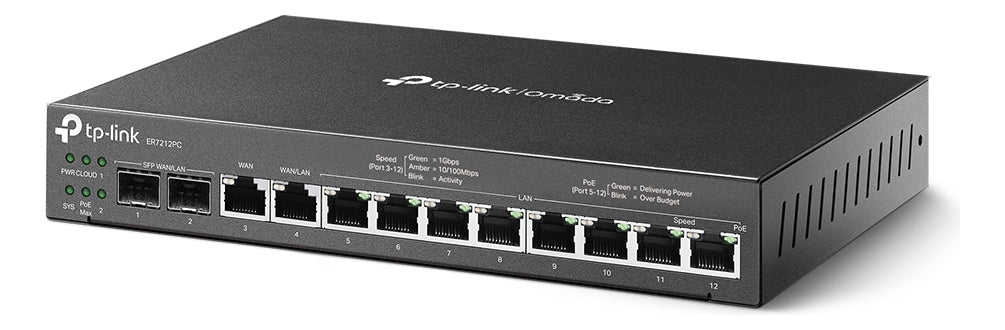 Router Er7212pc 10 Puertos Gigabit 3 En 1 Poe+ Tp-link
