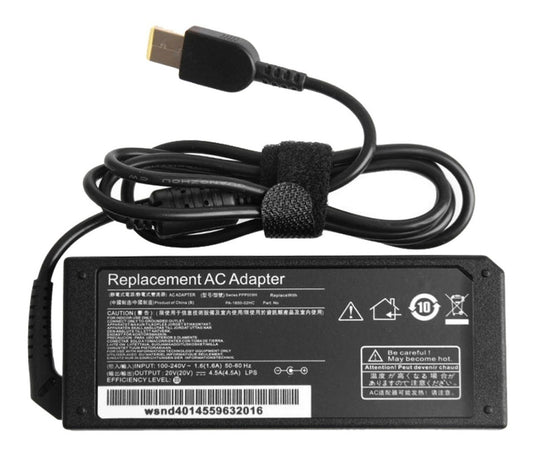 Cargador Notebook Para Lenovo 20v 3.25a Punta Cuadrada