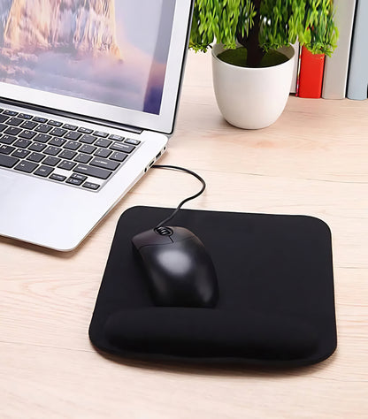 Mouse Pad Gel Con Apoya Muñeca Cuadrado Dblue