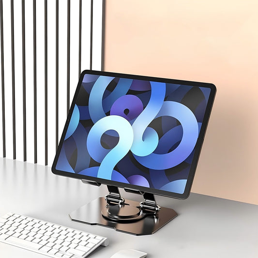 Soporte Tablet Metálico 360° Ajustable Compacto 4 A 16