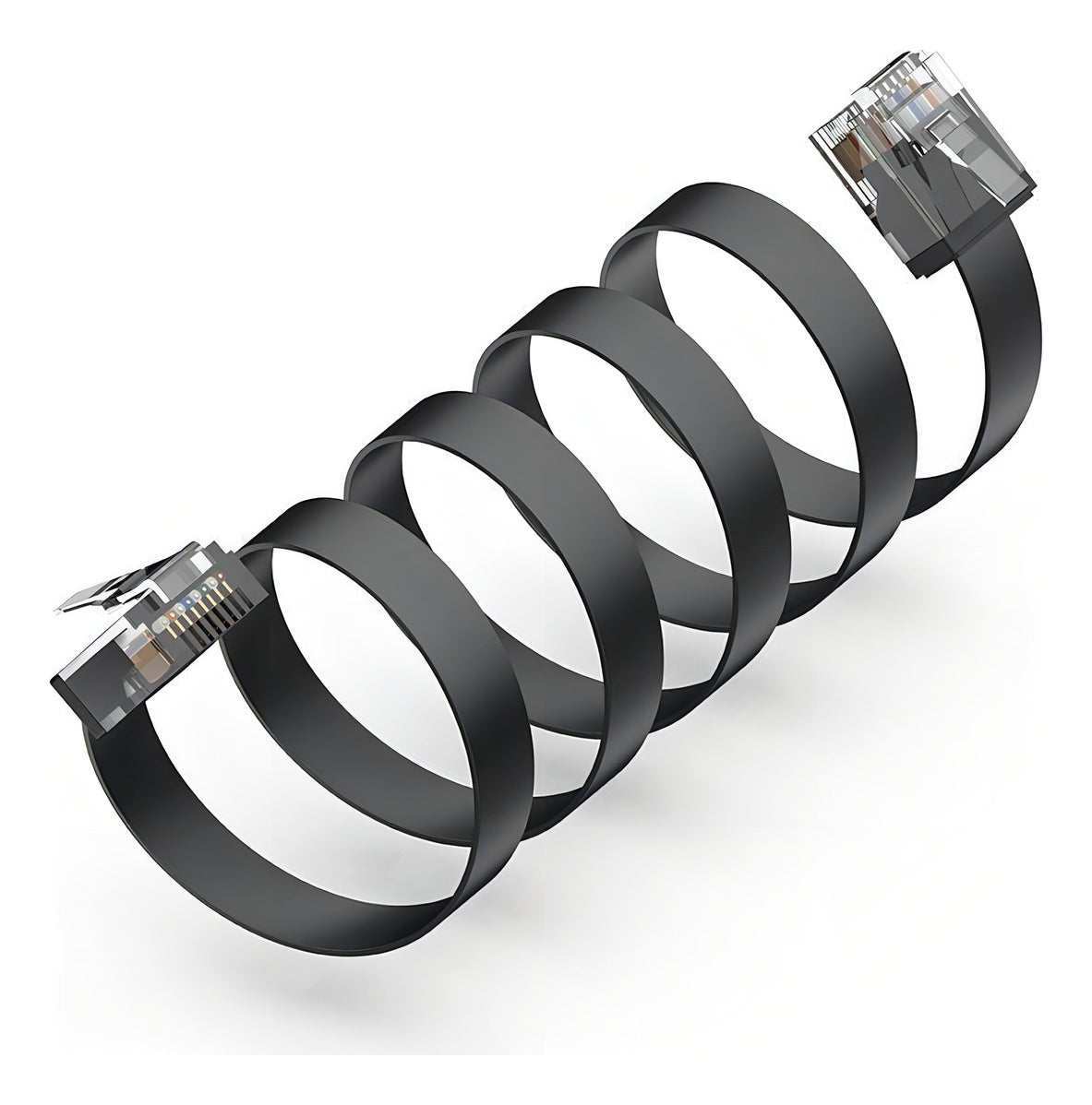 Cable Red Plano Cat 6 Hp 1 Gbps 2 Metros