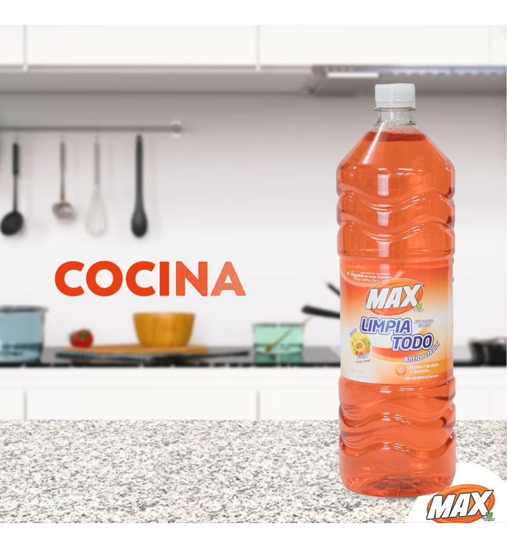 Limpia Todo Líquido Piso Antibacterial 1.5 Ltrs Aroma Frutal