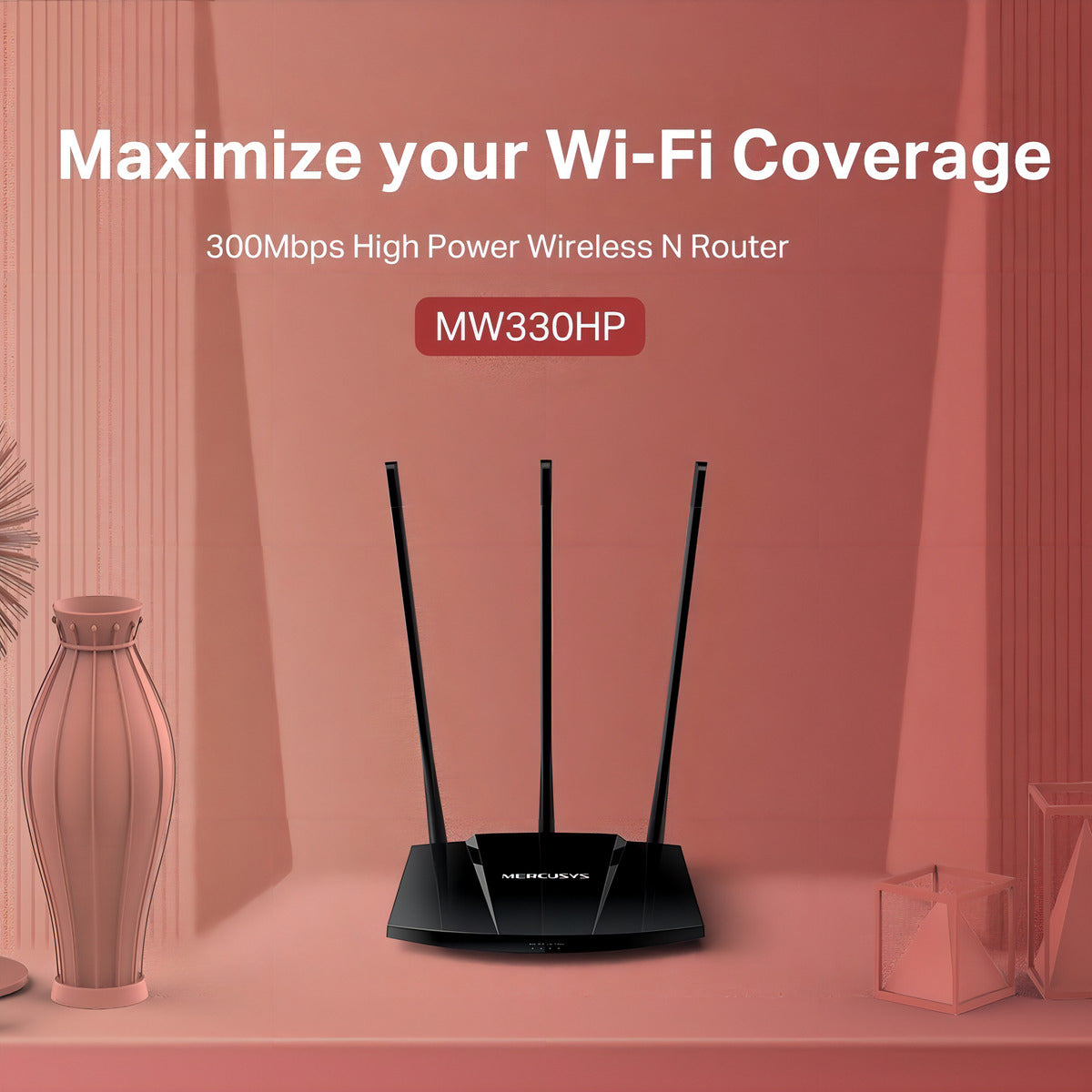 Router Mercusys Negro