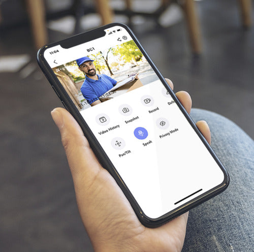 Cámara Adicional Inalámbrica Ip Exterior Para Kit Bc1 Ezviz Blanco