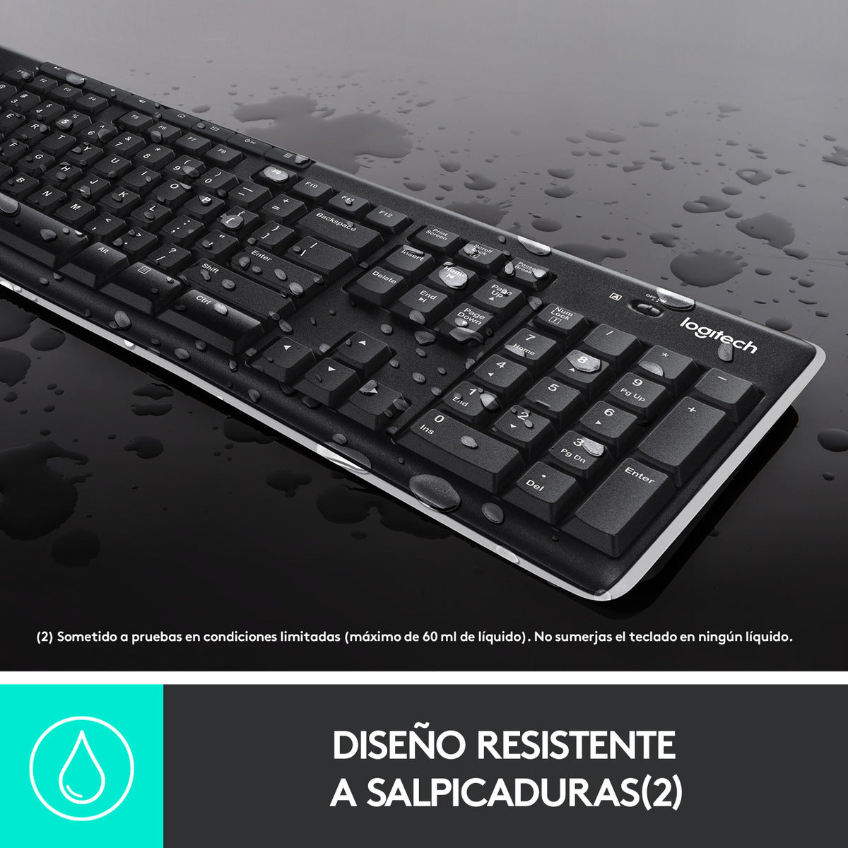 Teclado Inalámbrico Logitech K270 2.4 Ghz Español