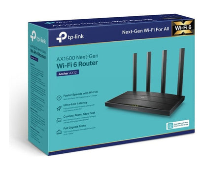 Router Inalámbrico Tp-link Archer Ax12 Ax1500 Wi-fi 6