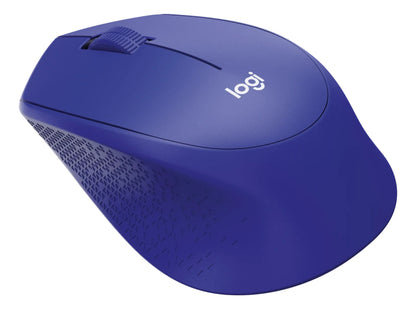 Mouse Inalámbrico Logitech M280 Comfort Plus Azul