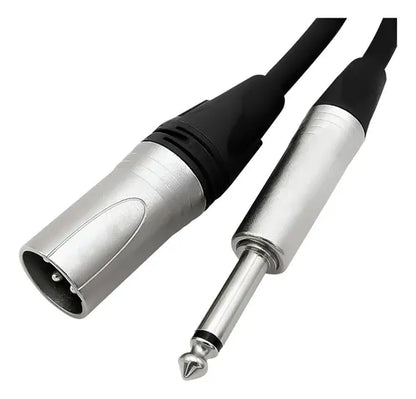 Cable De Audio Profesional Xlr A Jack 6.3 Mono 10m Negro Ulink