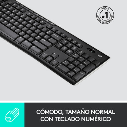 Teclado Inalámbrico Logitech K270 2.4 Ghz Español